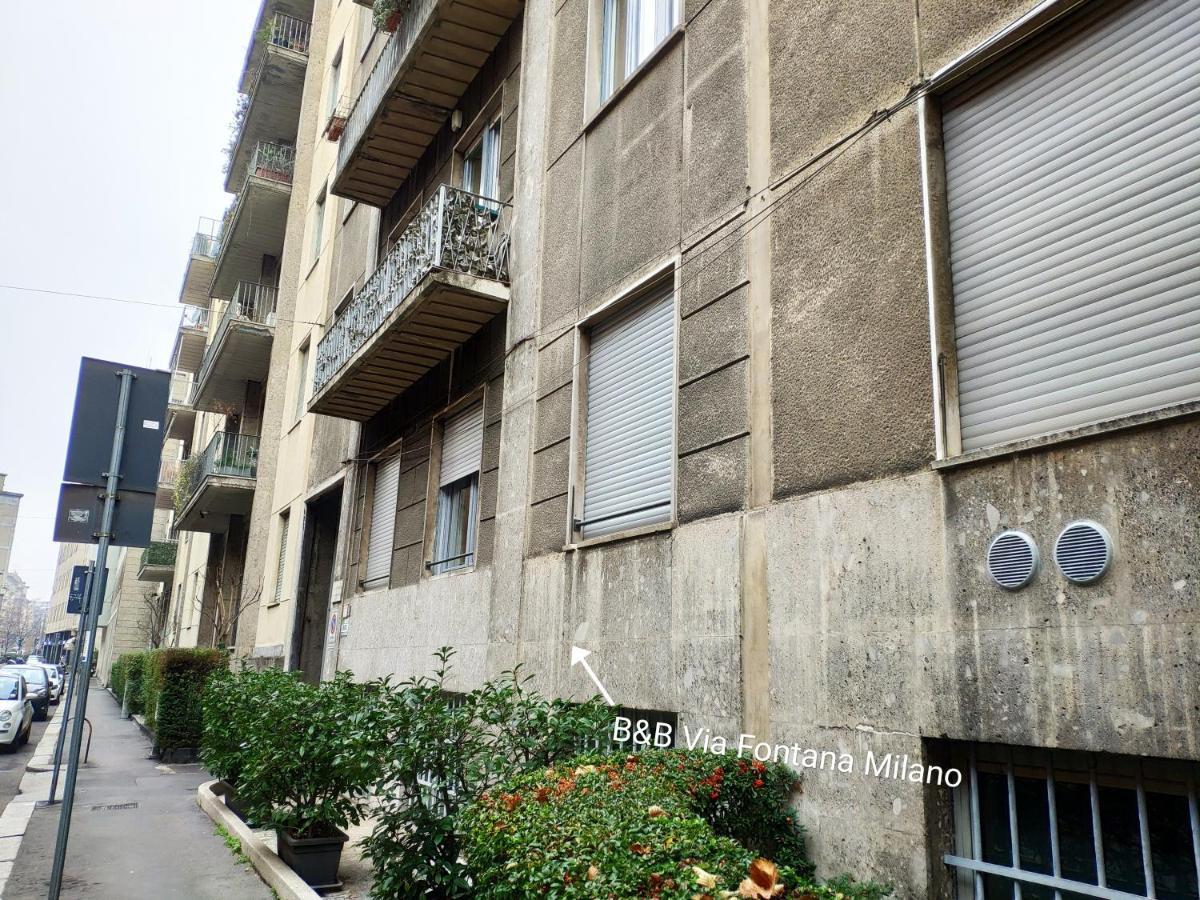 B&B Via Fontana Milano Exterior foto